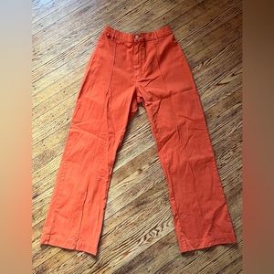 big bud press western pants size medium, orange
from the sample sale, never worn